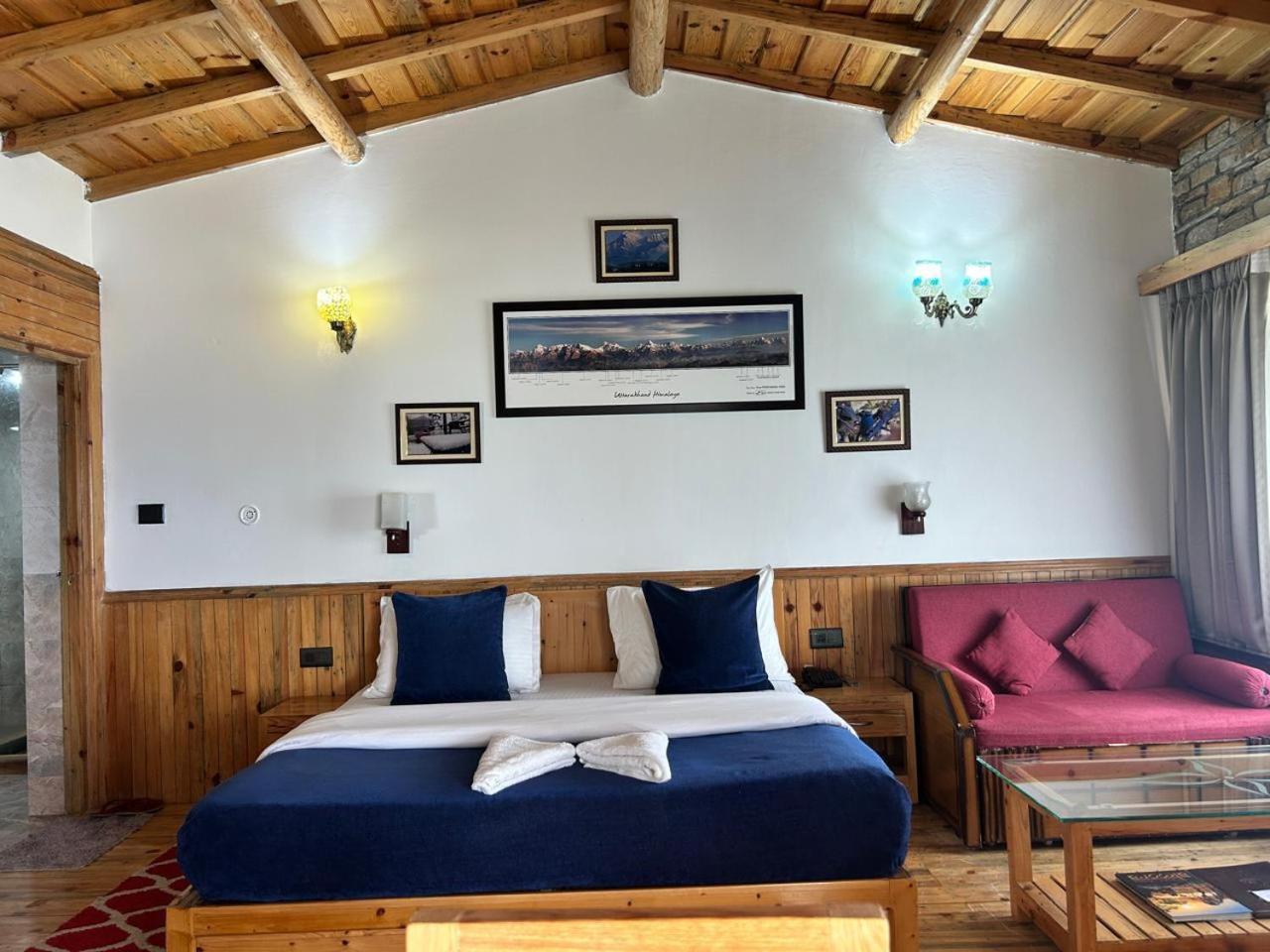 Kasar Himalaya Holiday Resort, Binsar Rd Almora Bagian luar foto